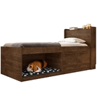 Cama Viena Solteiro Canto Pet Malbec