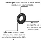 Câmara De Ar Para Carrinho De Mão Pneu 3,25x8" - Ajax