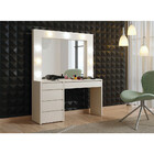 Camarim Anne 5 Gavetas 9 Lampadas Led Mavaular Off White