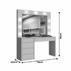 Camarim Com Lâmpadas De Led - Berlim-off - Mavau Móveis