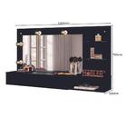 Camarim Penteadeira Preto Fosco Lumiere