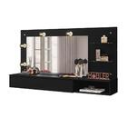 Camarim Penteadeira Preto Fosco Lumiere