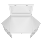 Camarim Ripado Com Led E Espelho Uraí Branco