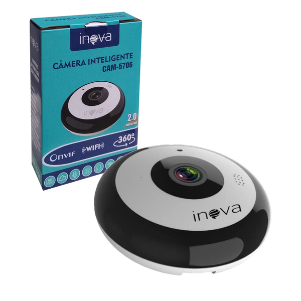 Camera 360 Ip Wi Fi Onvif 2mp Inova 5706