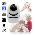 Câmera Babá Wi-fi Sensor Movimento Automático Branco