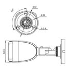 Câmera De Segurança Analógica Bullet Hd Wcam An-p012-b11 Weg