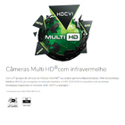 Câmera De Segurança Bullet Multi Hd 720p Branco Vhd 1010 B