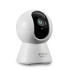 Câmera de Segurança Interna Wi Fi Branca SMBC3BS1 Steck