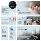 Câmera De Vídeo C1c-b Wifi  Áudio Bidirecional Fullhd 1080p