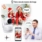 Câmera Ip C360 De Segurança Wifi 2 Antenas Robô Hd 1080p Sem