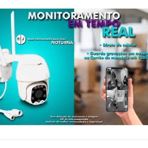 Câmera Ip Externa Speed Dome Wifi Auto Tracking Ip66 Ptz