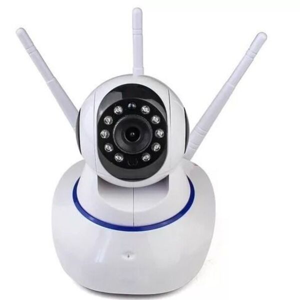 Câmera Ip Ir Wireless Visão Noturna Controle Via Internet