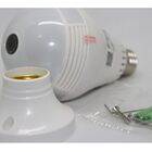 Câmera Ip Segurança Lâmpada 360 Panorâmica Espiã Wifi V380
