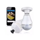 Câmera Ip Segurança Lâmpada 360 Panorâmica Espiã Wifi V380