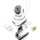 Câmera Ip Segurança Visão Noturna Hd Wifi Multidirecional