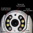 Câmera Ip Speed Dome Full Hd Wifi 2 Antenas  Pro + Fonte