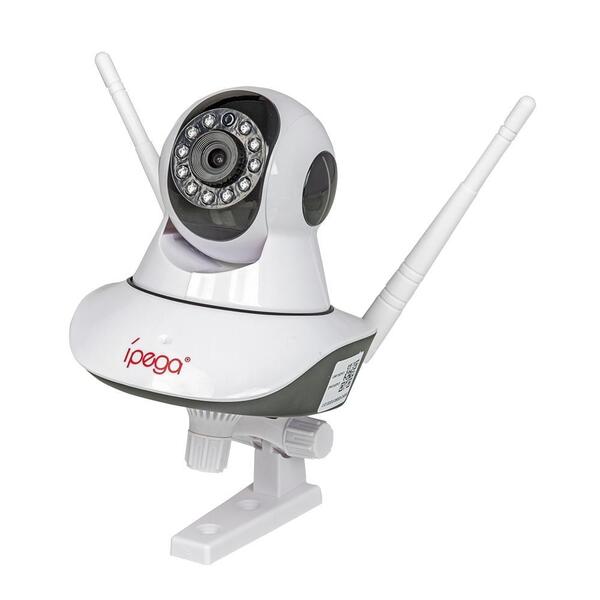 Câmera Ip Wifi, Hd 720p 3 Antenas