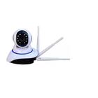 Câmera Monitoramento Ip Com Áudio 3 Antenas