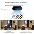 Camera Relogio Câmera Espiam Escondida Espiona Discreto