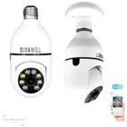 Câmera Segurança Teto Segurança Ip Lâmpada Para  Monitora