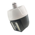 Camera Solar Falsa Luminaria Luz 66 Leds Sensor Presença Mov