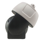 Camera Solar Falsa Luminaria Luz Led 3 Modos Segurança Contro