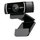Câmera Webcam Full Hd Pro Stream Com Tripé Preto - Logitech -