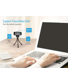 Câmera Webcam Hd 720p Com Microfone Digital Embutido Hp W200