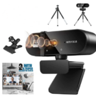 Camera Webcam Portátil Com Suporte Autofoucus Full Hd 1080p