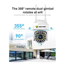 Camera Wifi Dome Ip Mini Jortan Jtz  8161 360 G Prova D'agua