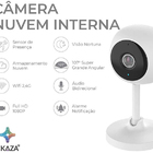 Câmera Wifi Inteligente Ekaza Smart Home Interna 1080p