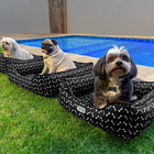 Caminha 100% Impermeavel Cachorro Gato Media 60x60 Colorida