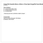 Caminha De Cachorro Ou Gato Estampada Classica Grande 60cm X