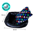 Caminha Eco Pet Impermeável + Almofada Lavável Anti-alérgica