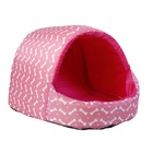 Caminha Para Cachorro E Gatos Iglu Nylon Acolchoada Tamanho M