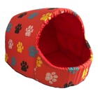 Caminha Para Cachorro E Gatos Iglu Nylon Acolchoada Tamanho M