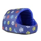 Caminha Para Cachorro E Gatos Iglu Nylon Acolchoada Tamanho P