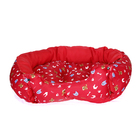 Caminha Para Cachorro E Gatos Oval Fibra Luxo Acolchoada Tama