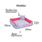 Caminha Para Cachorro Estampada Unicórnio Menino Grande 50cm