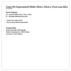 Caminha Para Cachorro Estampada Unicórnio Menino Grande 50cm