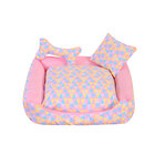 Caminha Para Pet Estampada Rosa Menina 50cm X 50cm X 15cm 3 P