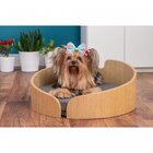 Caminha Para Pet M Almofada Em Sarja Bangkok Wood4pet Natural