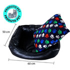 Caminha Pet 60cm Almofada + Colchonete 45cm Lavável Bf Colcho