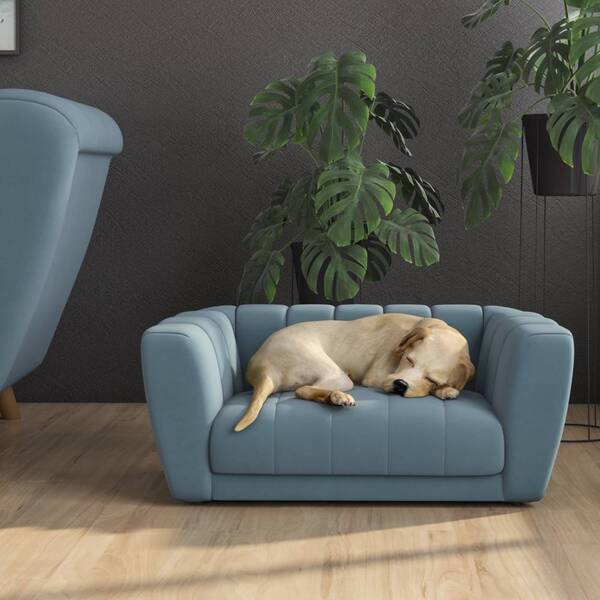 Caminha Pet Alure 80cm Tca Azul Bnn Decor