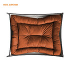 Caminha Pet Cachorro Premium Mdf Champagne Pés Palito Almofad