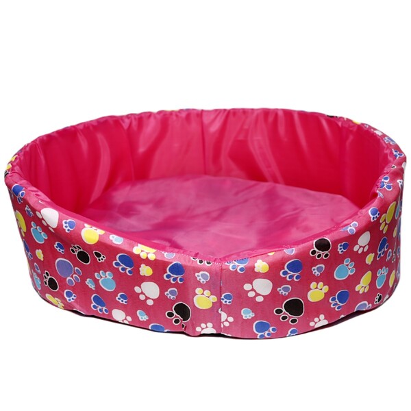 Caminha Pet Europa Nylon Acolchoada Nº 3 Ld Pet  Rosa Com Pat