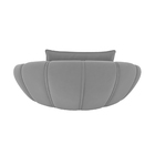 Caminha Pet Poltrona Golden 78cm Veludo Cinza Claro - Sallar