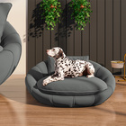 Caminha Pet Poltrona Golden 78cm Veludo Cinza - Sallar Home