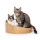 Caminha redonda Atenas Wood4pet Natural/cinza