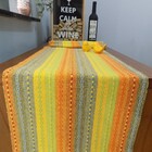 Caminho De Mesa 1.20 Amarelo Indiano